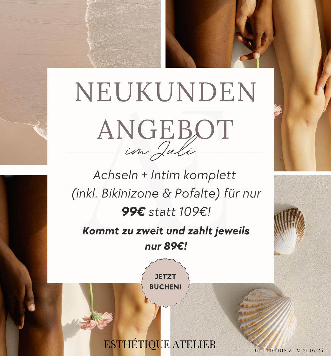 Bild zeigt ein Flyer mit einem Neukundenangebot